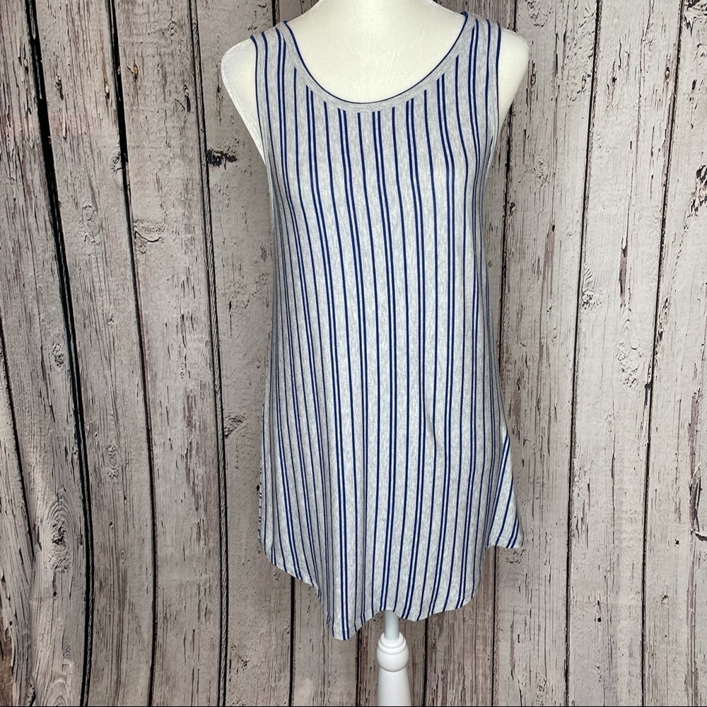 CAbi Ticker Tee Style 5569 Size Small Striped Lightweight Tank‎ Top